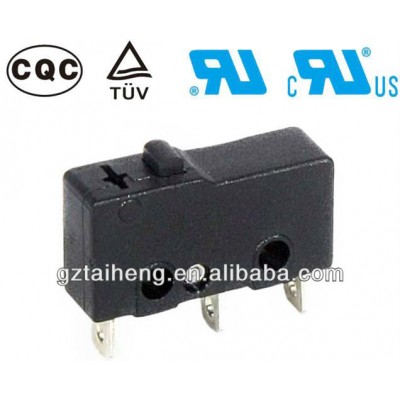 Hot selling TAIHENG 3A 250VAC/5A 250VAC function optional Microswitch